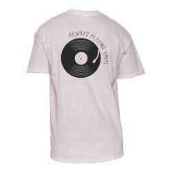 Natural Cotton T-Shirt - Record & T